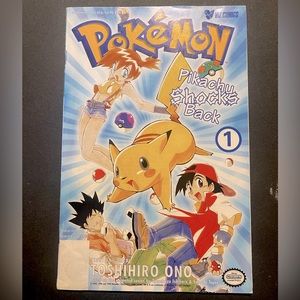Viz Comics Pokemon Pikachu Shocks Back #1